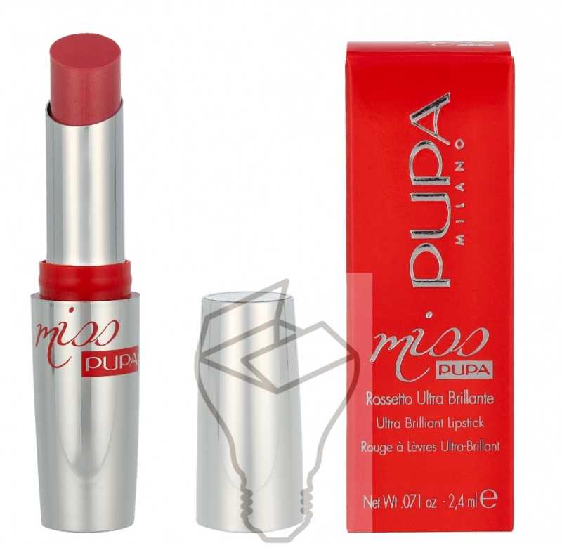 Pupa Milano Pupa Miss Pupa Lipstick #101 Nude Rose, 2.4 ml