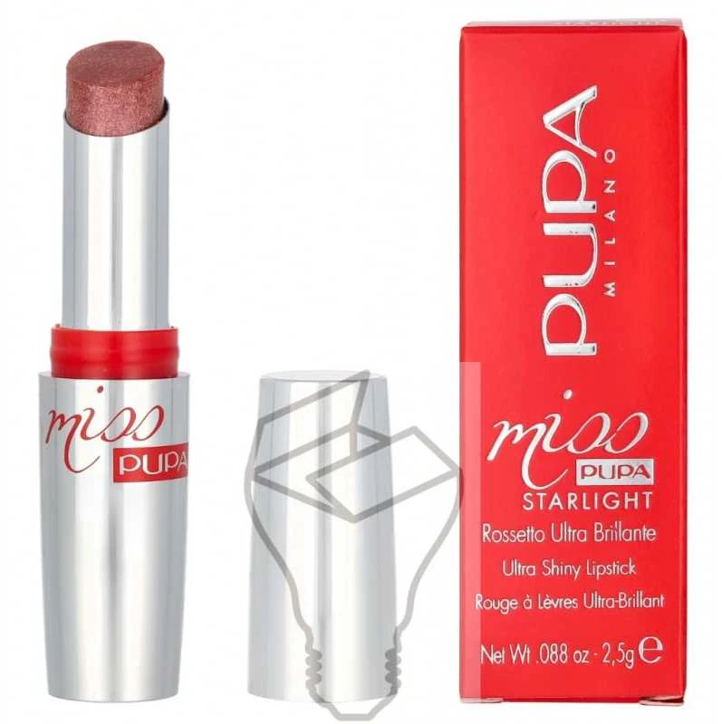 Pupa Milano Pupa Miss Pupa Starlight lūpų dažai #702 Gorgeous Grace, 2,5 g