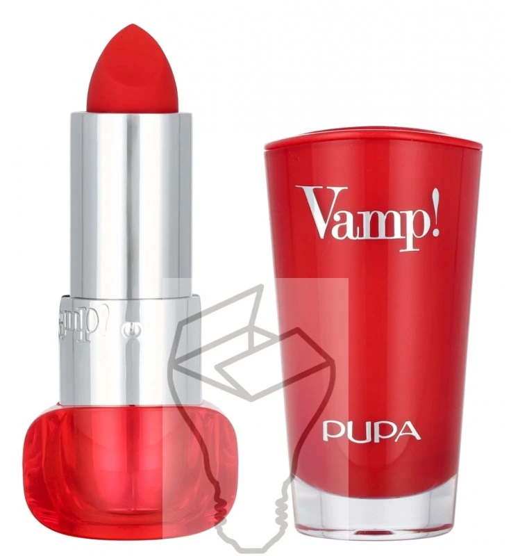 Pupa Milano Vamp! Lūpų dažai, 3,5 g, spalva - 305 True Orange