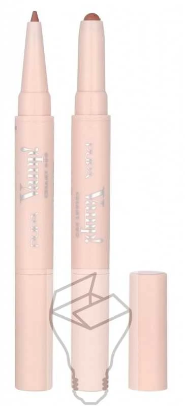 Pupa Milano Pupa Vamp! Creamy Duo Lip Pieštukas #001 Fair Nude / lipstick 0,8g / lip pencil 0,2g, 1 g