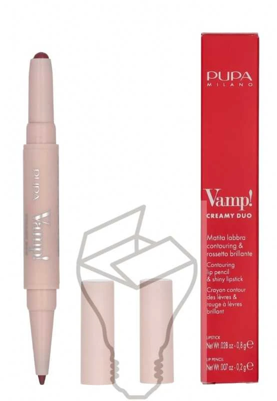 Pupa Milano Pupa Vamp! Creamy Duo Lip Pieštukas, 10 g