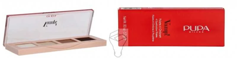 Pupa Milano Pupa Vamp! Palette 4 Ombres, 4 g
