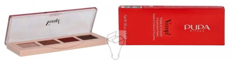 Pupa Milano Pupa Vamp! Palette 4 Ombres, 4 g