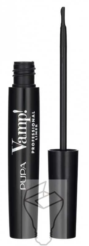 Pupa Vamp! Paraben-Free Atsparus vandeniui Kohl Akių apvadas 100 Juodas 0.32 g