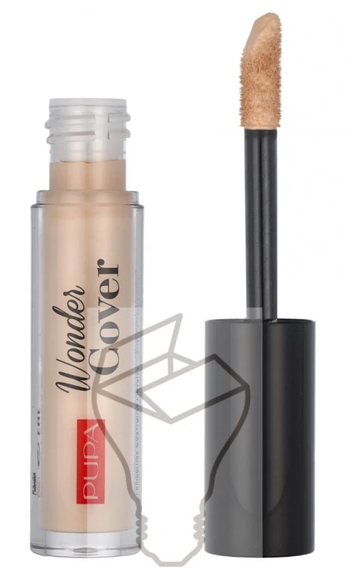 Pupa Milano Wonder Cover Visiškai dengiantis Maskuoklis 001 Porcelianas, 4,2 ml
