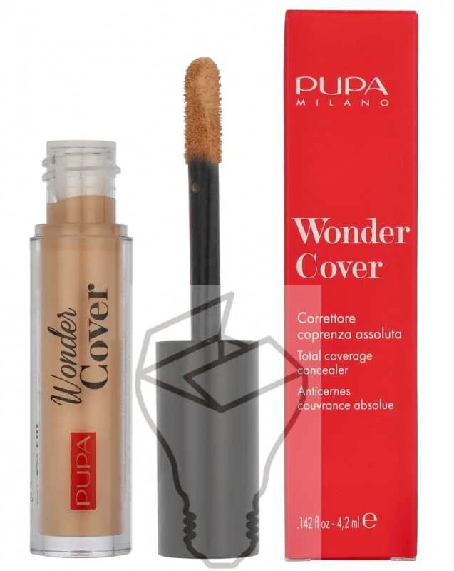 Pupa Milano Wonder Cover Total Coverage Maskuoklis 003 Kreminis rusvai gelsvas, 4.2 ml