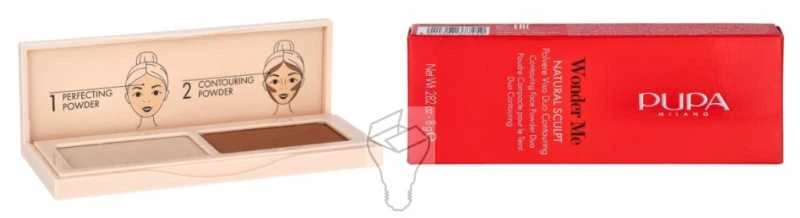 Pupa Milano Pupa Wonder Me Natural Sculpt Palette, 8 g
