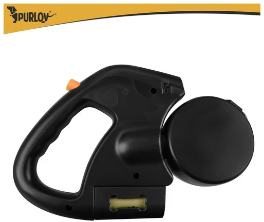 „Purlov“ 3 m automatinis dvigubas virvelis su žibintuvėliu