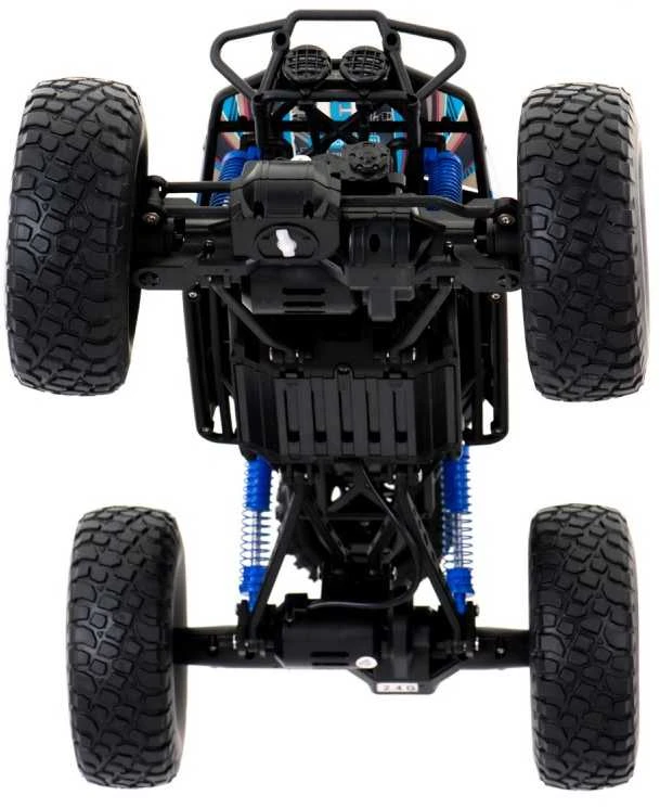 Ikonka RC vikšrinis laipiojimo automobilis 1:10 4WD 48cm mėlynos spalvos