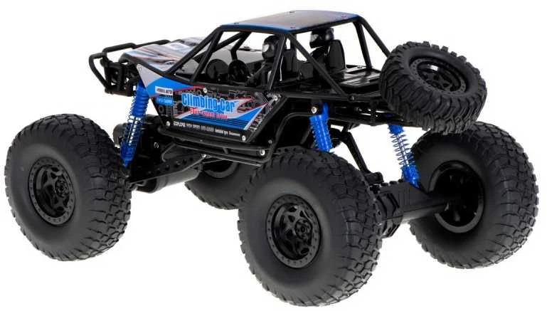 Ikonka RC vikšrinis laipiojimo automobilis 1:10 4WD 48cm mėlynos spalvos