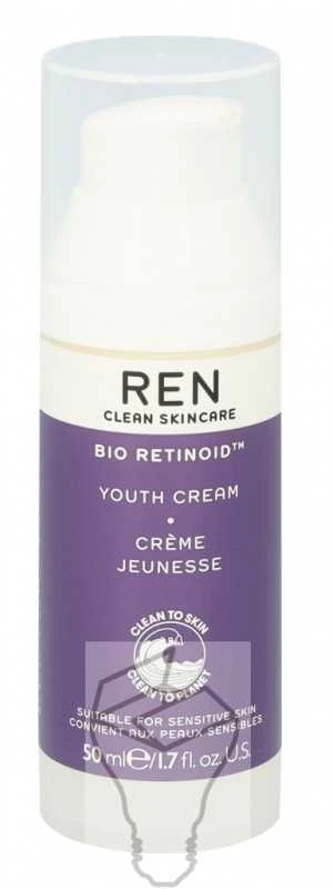 Ren Clean Skincare REN Bio Retinoid™ Youth Kreminis veido kremas nuo raukšlių, 50 ml