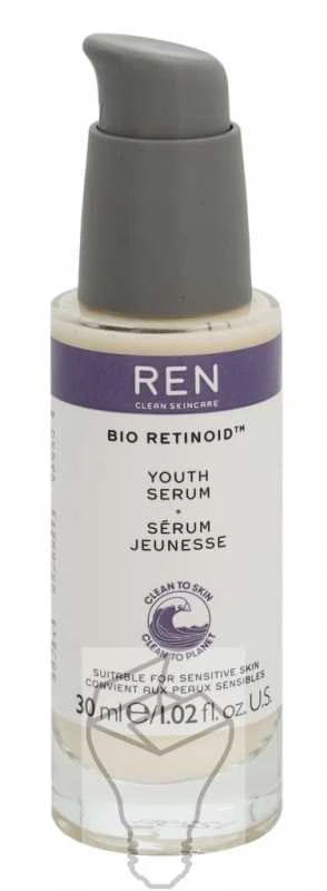 REN Clean Skincare Bio Retinoid Youth Serum jauninantis veido serumas visų tipų odai, 30 ml