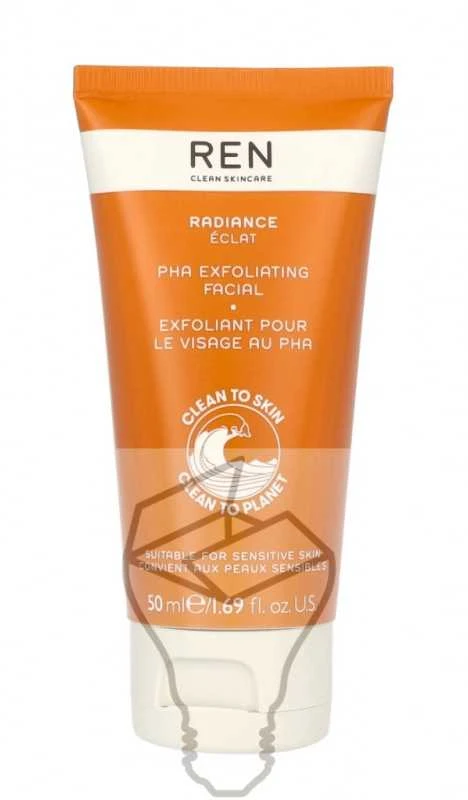 Ren Clean Skincare Radiance PHA Exfoliating Facial veido šveitiklis, 50 ml