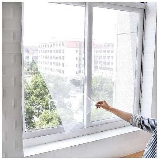Repest ISO TRADE Užuolaida nuo uodų su Velcro juosta baltos spalvos