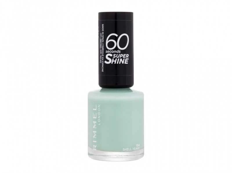 Rimmel London 60 Seconds Super Shine 154-Shell Taip!! nagų lakas 8ml