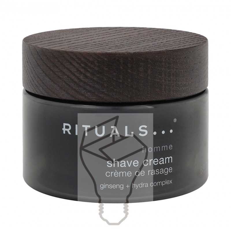 Rituals Homme Shave Cream Ginseng + Hydra Complex drėkinamasis skutimosi kremas vyrams, 250 ml