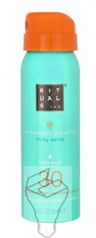 Rituals The Ritual of Karma Apsauga nuo saulės Milky Purškiklis purškiamas apsauginis pienelis nuo saulės SPF 30, 50 ml