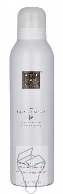 Rituals The Ritual Of Sakura Foaming Dušo želė putojantysis dušo gelis, 200 ml