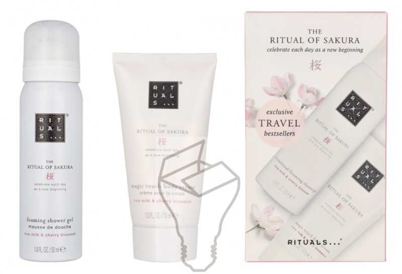 Rituals The Ritual Of Sakura Mini Travel Set kelioninis kūno priežiūros priemonių rinkinys
