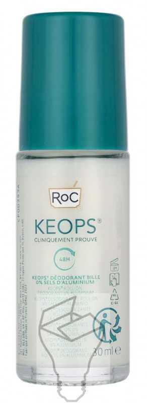 ROC Keops rutulinis dezodorantas normaliai odai, 30 ml