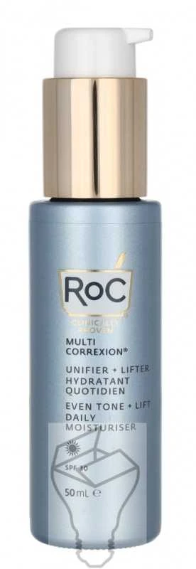 RoC Multi Correxion Even Tone Lift Daily Moisturiser SPF 30 dieninis drėkinantis veido kremas, 50 ml