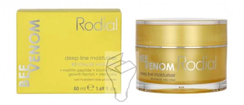 Rodial Bee Venom Moisturiser atgaivinantis ir stangrinantis veido kremas sausai / normaliai veido odai, 50 ml