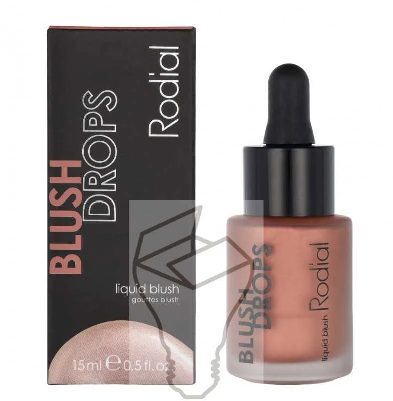 Rodial Blush Drops Liquid Blush skysti skaistalai, atspalvis: Sunset Kiss, 15 ml