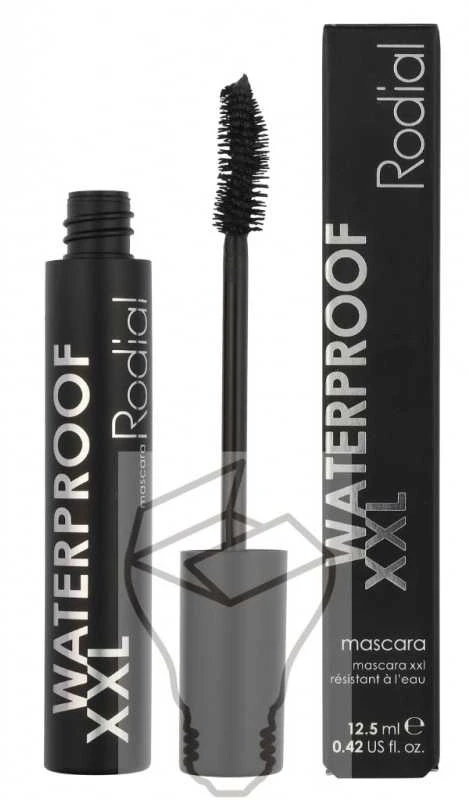 Rodial XXL Atsparus vandeniui Blakstienų tušas vandeniui atsparus blakstienų tušas, atspalvis: Juodas, 12.5 ml