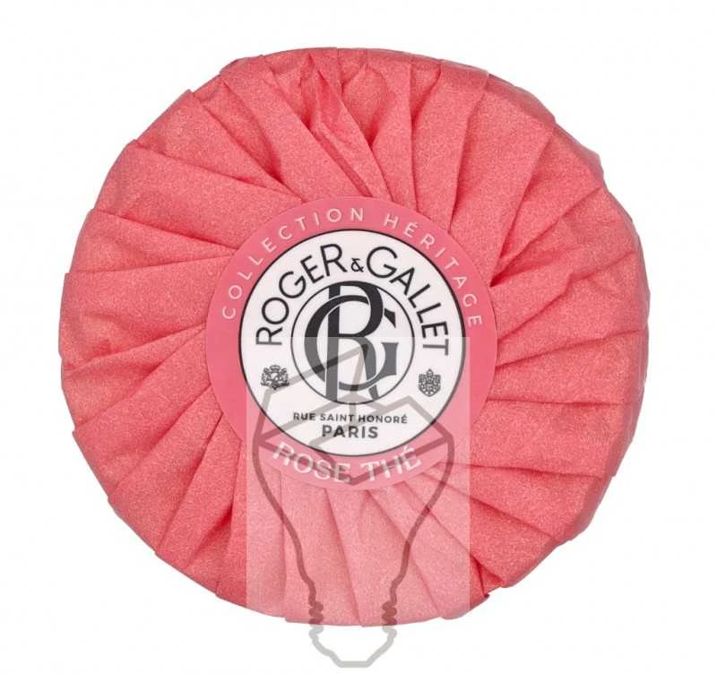 Roger & Gallet Rose The Soap Bar parfumuotas muilas rankoms ir kūnui, 100 g