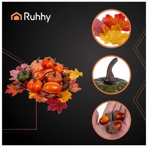 Rudens dekoracijos - 50 vnt. Ruhhy 26571