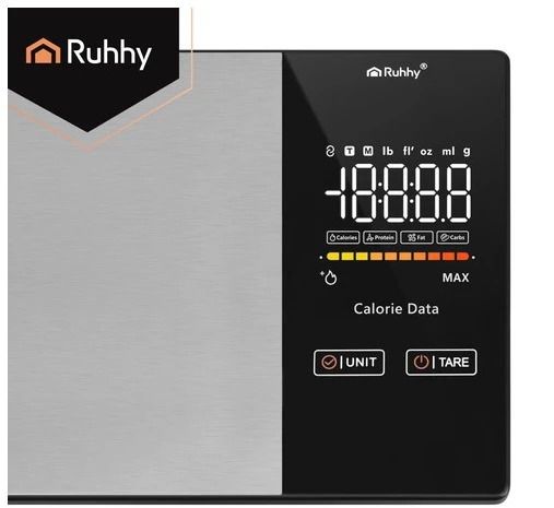 „Ruhhy 24632“ virtuvinės svarstyklės su „Bluetooth“