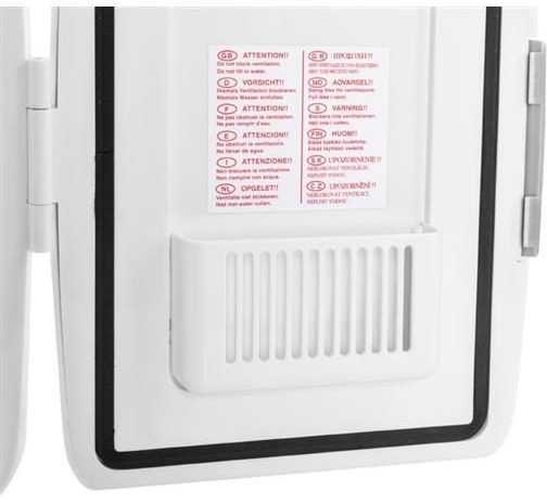 Ruhhy Automobilinis turistinis šaldytuvas/šildytuvas 2in1 12V 220-240 V, Baltas
