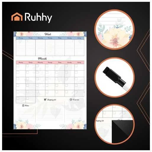 Ruhhy 26716 magnetic šaldytuvas planner