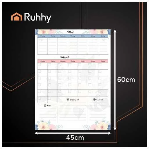 Ruhhy 26716 magnetic šaldytuvas planner