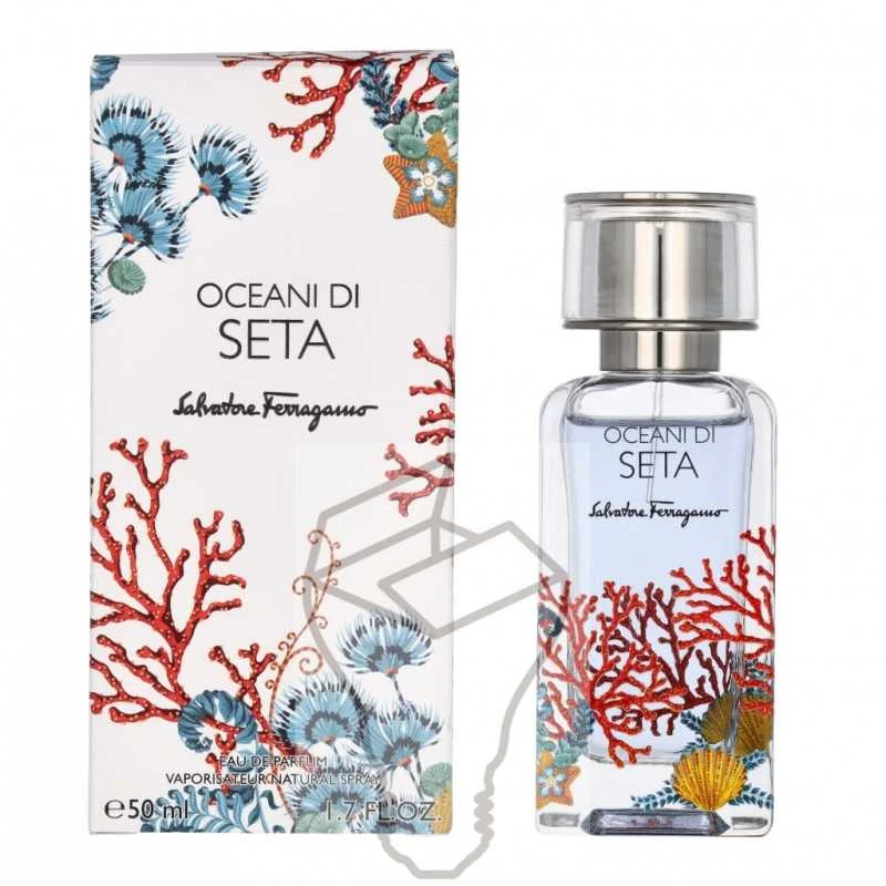 Salvatore Ferragamo S. Ferragamo Oceani Di Seta EDP parfumuotas vanduo unisex, 50 ml