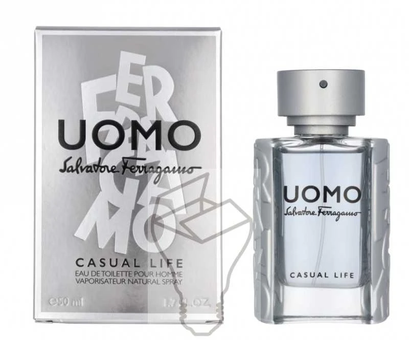 Salvatore Ferragamo S. Ferragamo Uomo Casual Life EDT tualetinis vanduo vyrams, 50 ml