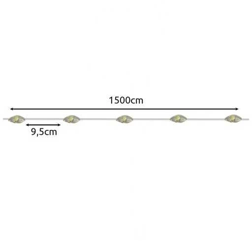 Saulės girlianda 15m IP44 Gardlov