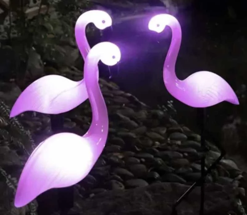 Solar garden lamp - flamingo Gardlov 21151