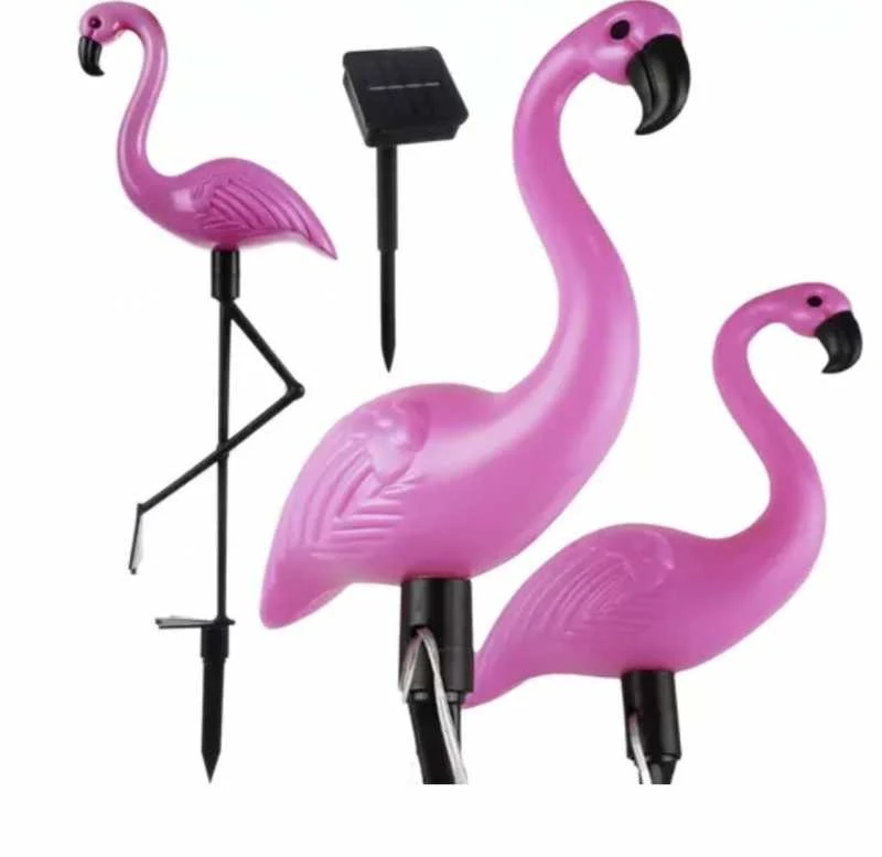 Solar garden lamp - flamingo Gardlov 21151
