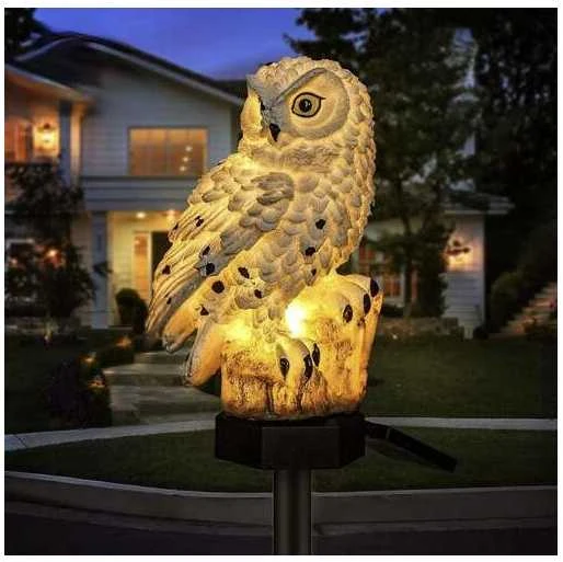 Solar garden lamp - owl Gardlov 23847