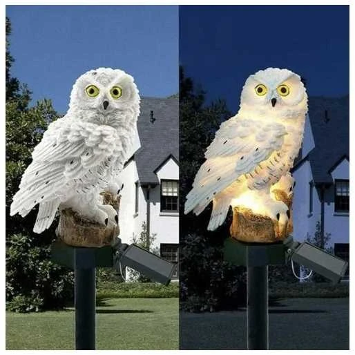 Solar garden lamp - owl Gardlov 23847
