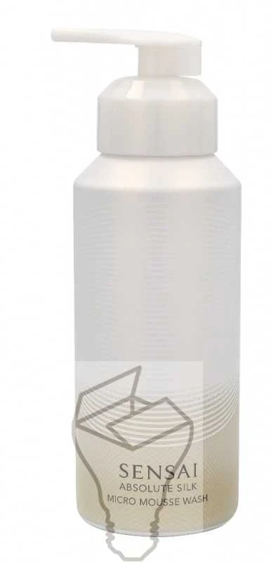 "Sensai Absolute Silk Micro Mousse" Putų pavidalo veido prausiklis 180ml