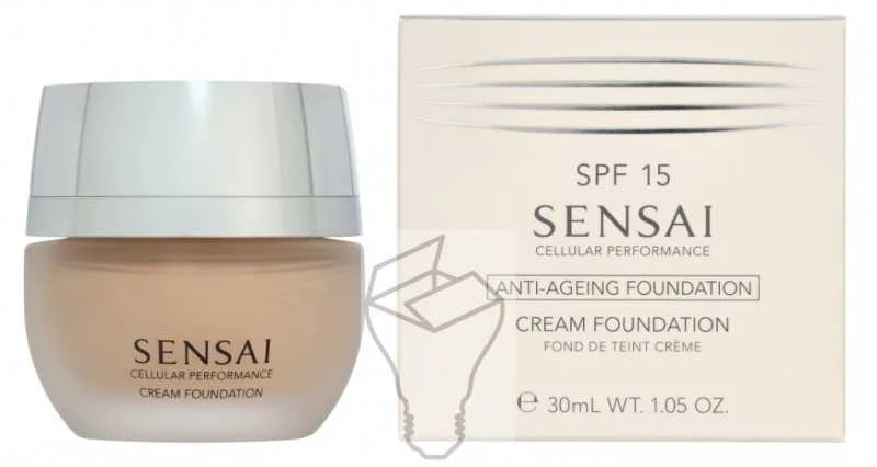 makiažo pagrindas Sensai Cellular Performance Kreminis Foundation CF22 Natural rusvai gelsvas 30ml