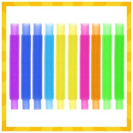 Dėlionė Sensory tubes - 10 pcs. Kruzzel 26693