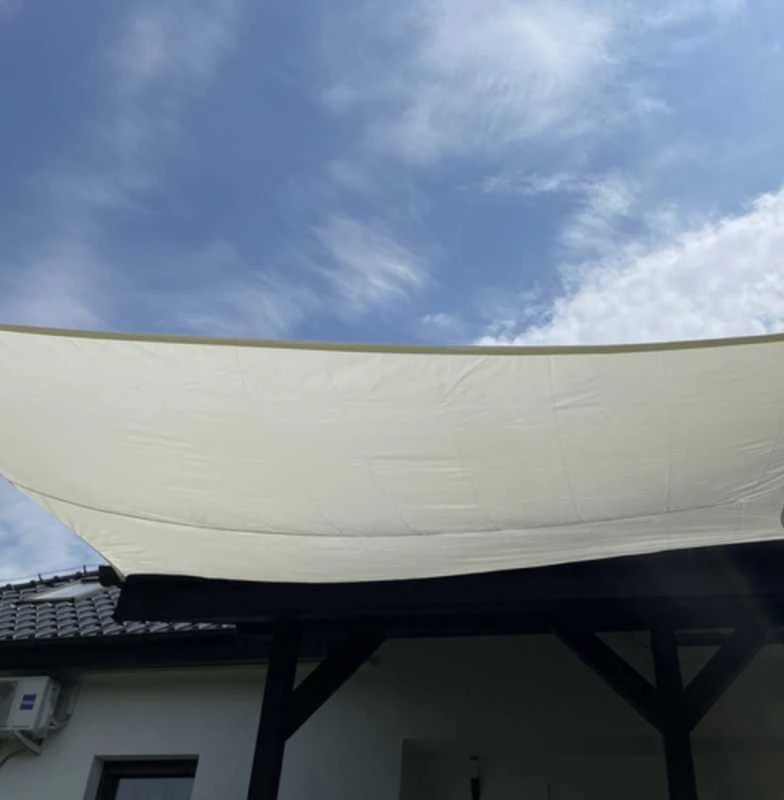 Šešėlinė burė 4x3m - smėlio spalvos Gardlov 23144