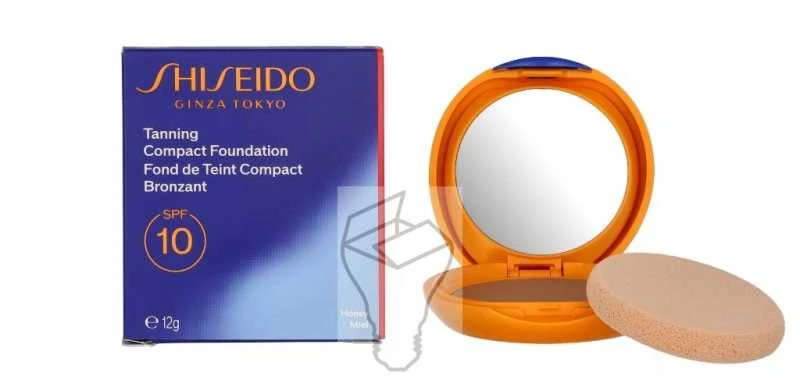 Shiseido Tanning Compact Foundation SPF10, 12 g