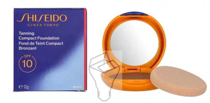 Shiseido Tanning Compact Foundation SPF10, 12 g