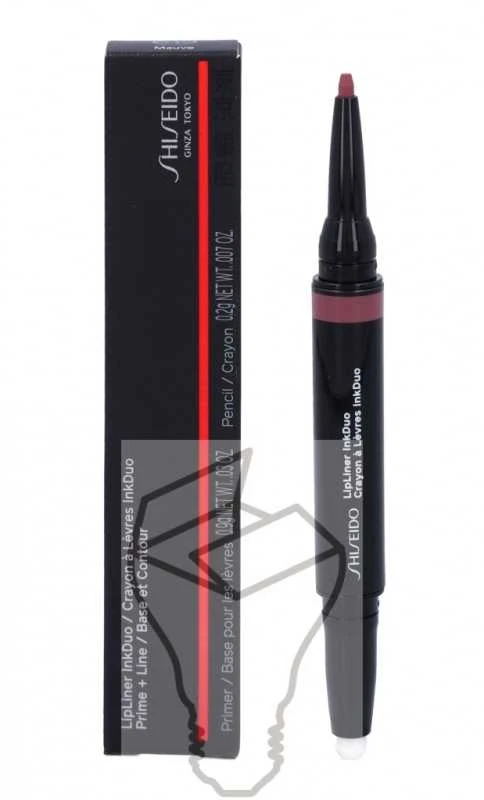 Shiseido Lūpų kontūro pieštukas InkDuo, 1,1 g, Spalva: 03 Mauve
