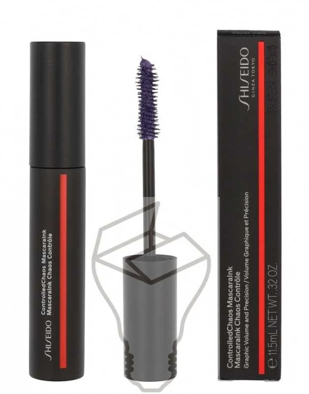 Shiseido Shiseido ControlledChaos blakstienų tušasInk #03 Violet Vibe, 11,5 ml