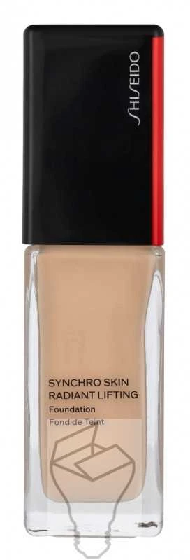 „Shiseido Synchro Skin Radiant Lifting“ skystas makiažo pagrindas, 160 Shell SPF 30, 30 ml